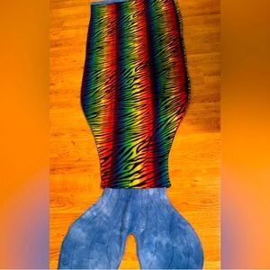 Lisa Frank Rainbow Mermaid Tail